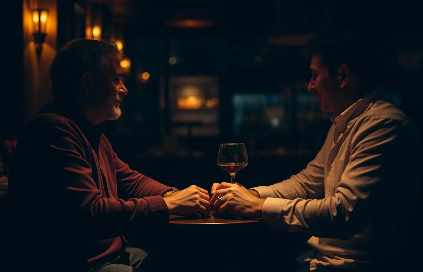 A calm adult in a bright modern interior, communicating trust and reassurance